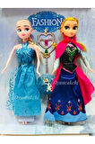 Eğitici Öğretici Çocuk Oyuncaklar Frozen Elsa Anna Ve Asa 3 Lü Et Bebek Set 27Cm Oyuncak