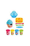 Kız Çocuk Oyuncak Erkek Çocuk Oyuncak 03273 Dede, Art Craft Kapkek - Cupcake Hamur Set / +3 yaş Eğit