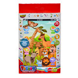 Eğlenceli Oyuncak FAB 1705 Eğlenceli Pilli Dokunmatik Tablet -Prestij Kız Erkek Çocuk Eğitici Eğit