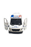 Eğitici Öğretici Çocuk Oyuncaklar Plastik Sürtmeli 1:32 Polis Acil Kurtarma Aracı