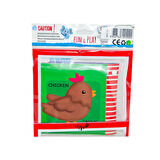 Eğlenceli Oyuncak MOL-025 PVC Banyo Oyuncağı Kitaplar -1adet stokta olan gönderilir Kız Erkek Çocuk Eğitici Öğretici O