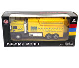 Eğlenceli Oyuncak Die Cast Model Çek Bırak Temizlik ( Sanitasyon ) Aracı Kız Erkek Çocuk Eğitici E