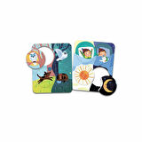 Öğretici Oyuncak 16716TR Little Match - Gece ve Gündüz +2 yaş Kız Erkek Çocuk Eğitici Eğitici Oyu