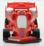 Öğretici Oyuncak Sürtmeli Kırılmaz Kırmızı Formula Kız Erkek Çocuk Eğitici