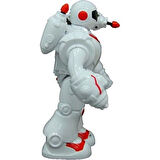 Kız Erkek Çocuk Oyuncak Füze Atan Sesli ve Işıklı Robot Kırmızı-Beyaz Kız Erkek Çocuk Eğitici Eğitici Oy