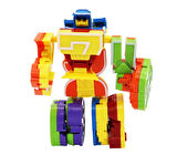 Kız Erkek Çocuk Oyuncak Robota Dönüşen Rakam- Üç Kız Erkek Çocuk Eğitici