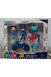 Eğitici Öğretici Çocuk Oyuncaklar Oyuncak Pjmasks Turbo Blast Racers Cat Boy Karakter Figür Oyuncak