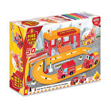 Eğlenceli Oyuncak Dede İtfaiye Yol Seti 50 Parça Kız Erkek Çocuk Eğitici