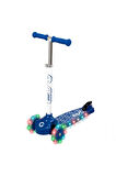 Evo Işıklı Move N Groove Mavi Üç Tekerlekli Scooter