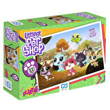 Eğitici Oyuncak Littlest Pet Shop 100 Parça Kutulu Puzzle Kız Erkek Çocuk Eğitici Eğitici Oyunca