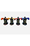 Eğitici Öğretici Çocuk Oyuncaklar Robota Dönüşen Bugatti Transformers Araba 4lü Set