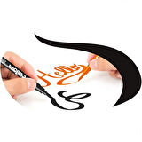 Eğlenceli Oyuncak Carioca Keçeli Boya Süper Brush Fırça Uçlu 10'lu 42937 Kız Erkek Çocuk Eğitici E