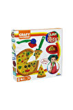 Kız Çocuk Oyuncak Erkek Çocuk Oyuncak Fun Dough Çılgın Pizza Oyun Hamuru Seti 200 gr Eğitici Oyuncak