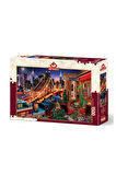 Kız Çocuk Oyuncak Erkek Çocuk Oyuncak 5376 Art Puzzle Terastan Brooklyn 1500 parça Puzzle / +15 yaş