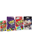 Eğitici Öğretici Çocuk Oyuncaklar Uno Monopoly Uno Flip Ve Uno League Of Legends Oyun Kartları 4'lü