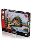 Kız Çocuk Oyuncak Erkek Çocuk Oyuncak KS Games Lake House Puzzle 1000 Parça 20782 Eğitici Oyuncaklar