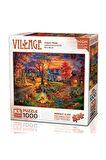 Kız Çocuk Oyuncak Erkek Çocuk Oyuncak KS Games Autumn Village Puzzle 1000 Parça 20671 Eğitici Oyunca