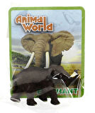 Kız Erkek Çocuk Oyuncak Fil Model Figür Hayvan Kız Erkek Çocuk Eğitici