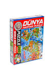 Kız Çocuk Oyuncak Erkek Çocuk Oyuncak 7375 Dünya Kültür Haritası Puzzle -Totteriq Eğitici Oyuncaklar