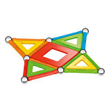 Öğretici Oyuncak Geomag Classic Manyetik Zeka Oyunu 42 Parça Kız Erkek Çocuk Eğitici Eğitici Oyun