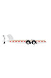 Kız Çocuk Oyuncak Erkek Çocuk Oyuncak Mini GT 1/64 Car Hauler Trailer White MGTAC21 Eğitici Oyuncakl