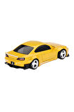 Kız Çocuk Oyuncak Erkek Çocuk Oyuncak Mini GT 1/64 Nissan Silvia (S15) Rocket Bunny Bronze Yellow MG