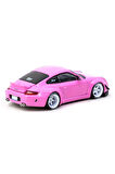 Kız Çocuk Oyuncak Erkek Çocuk Oyuncak Tarmac Works 1/64 RWB 997 Pink Eğitici Oyuncaklar