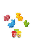 Kız Çocuk Oyuncak Erkek Çocuk Oyuncak 03993 Art Craft Çiftlik Hayvanları Hamur Set 168 Gr -Fentoys E