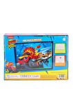 Kız Çocuk Oyuncak Erkek Çocuk Oyuncak BL0048 Blaze Monster Machines 100 Parça Puzzle Eğitici Oyuncak