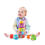 Eğitici Oyuncak 03466 Dede, Neşeli Kuleler Kız Erkek Çocuk Eğitici