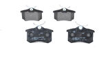 ARKA FREN BALATASI MEGANE II A3 GOLF PASSAT II,III,IV VENTO JETTA II OCTAVIA CORDOBA IBIZA TOLEDO P405 (I II) / (YUKSEKLIK: 52,9 MM, UZUNLUK: 87 MM, KALINLIK: 17 MM)