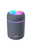 H2o Humidifier 300 Ml Işıklı Hava Nemlendirici Buhar Makinesi Ve Aroma Difüzörü