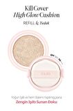 Yoğun Nem ve Parlaklık Sağlayan Cushion CLIO Kill Cover High-Glow Cushion SPF50+ PA++++ (2 Lingerie)