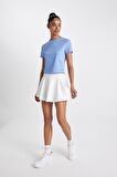 DeFactoFit Slim Fit Dar Kesim Bisiklet Yaka Arma Baskılı Sporcu Kısa Kollu Tişört C8369AX24HSPR457