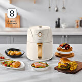 HOMEND Airfryday 2504h 8 Farklı Programlı, Yağsız fritöz 4,3 Litre Airfryer