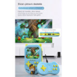 QASUL  Kedi Kulak Retro El Atarisi 500 Oyunlu Nostalji Oyun Konsolu Taşınabilir  Gameboy & Gamebox Oyun Konsolu