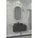 SIESTA 92 CM BANYO DOLABI  ANTRASİT - BOY DOLAP HARİÇ