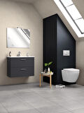 VitrA  Loop O 740-0585 Kumanda Paneli, Mat Krom