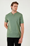 Buratti % 100 Pamuklu V Yaka Slim Fit T Shirt Erkek T SHİRT 5902122