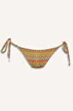 DeFacto x Ayje Desenli Bağcıklı Bikini Altı C6157AX24HSYL61