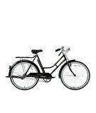BİSAN ROADSTAR CLASSIC KADIN HİZMET BİSİKLETİ 57CM V 26 JANT 1 VİTES PARLAK SİYAH GOLD