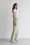 DeFacto Keten Karışımlı Basic Düz Harem Pantolon B7506AX24SPGN1156