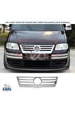 VW Caddy Krom Ön Panjur 1 prç. 2004 Üzeri P. Çelik Formlu
