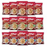 Kellogg's Granola 60 Gr x15 Adet,Çikolata Parçacıklı&Fındık,Meyveli,Antep Fıstıklı&Beyaz Çikolata