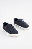 Navy Bantlı Sneakers