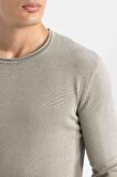 DeFacto Relax Fit Bisiklet Yaka Basic Düz Triko Kazak D3278AX24WNKH461
