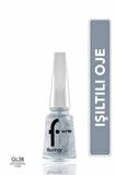 Flormar Yoğun Simli Şeffaf Oje - Glitter Nail Enamel - GL038 Holographıc Sılver-8682536049924