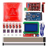 Reprap RAMPS 1.4 Yazıcı için 3D Yazıcı Kiti 11 Parça 24 Adet