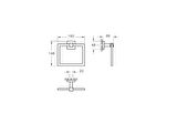 VitrA Q-Line A44994 Halka Havluluk, Krom