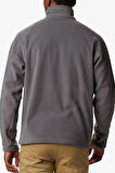Erkek Columbia FAST TREK III HALF ZIP FLEECE Polar Üst - Koyu Gri Melanj | S